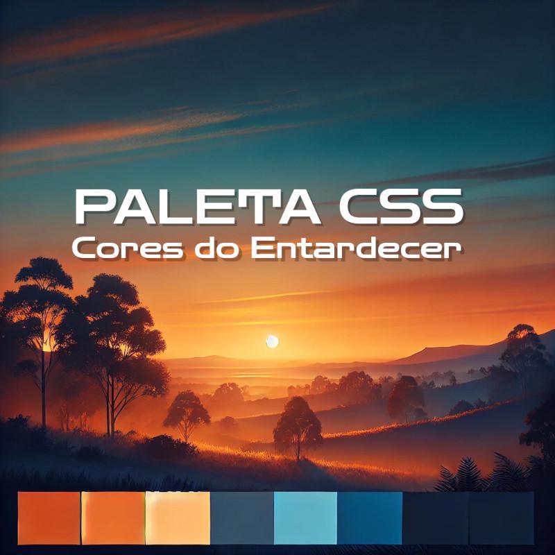 Paleta de Cores do Entardecer